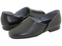 2016 L.B. Evans Comfort Slippers for Men - Radio Tyme II - Black Leather Online